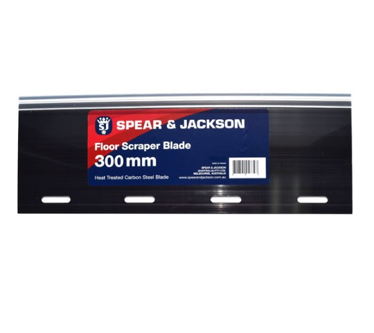 SPEAR & JACKSON - FLOOR SCRAPER BLADE - 300MM - CARBON STEEL